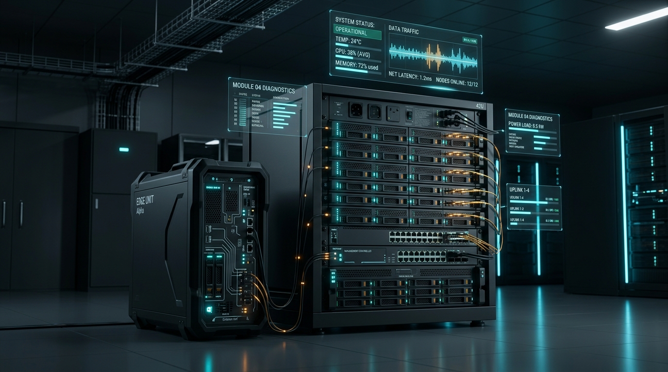 SubSys Modular Edge Nodes and Resilient Server Rack Architecture